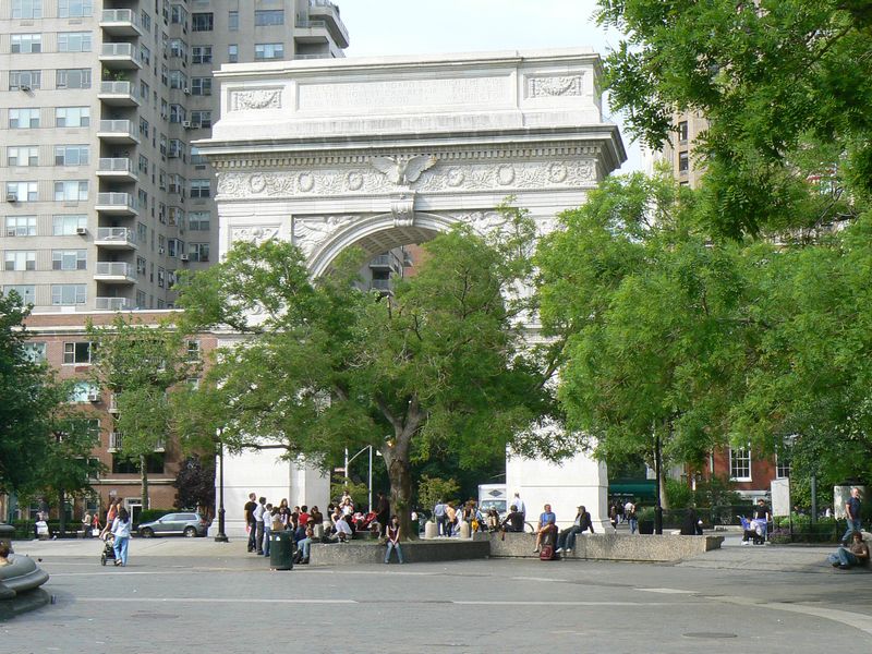 Washington Square: L Arc de Triomphe du Washington Square 4